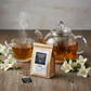 Gun Powder Grinds Jasmine with brewing setup